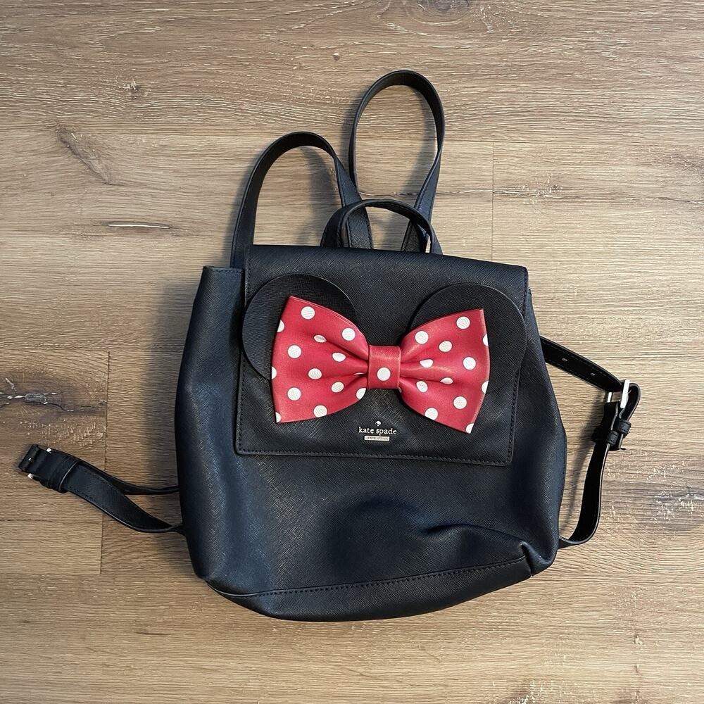 kate spade new york Disney Minnie Mouse Small Neema Backpack - Black